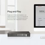 Mercusys MS116GS Gigabit 16 Portni Switch - slika 8