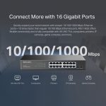 Mercusys MS116GS Gigabit 16 Portni Switch - slika 6