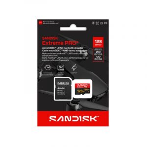 SanDisk Micro SD kartica Extreme Pro 128GB 250MB/s sa adapterom SDSQXCJ-128G-GS6MA