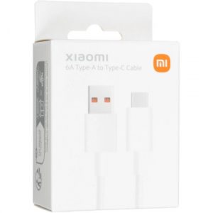 Kabl Xiaomi Mi ORG. 6A USB-A to Type C White, 1m, BHR4915CN